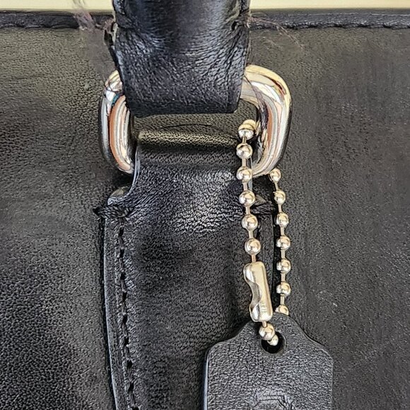 Coach Legacy Tanner Black Leather Y2K Shoulder Bag Purse - Picture 11 of 13